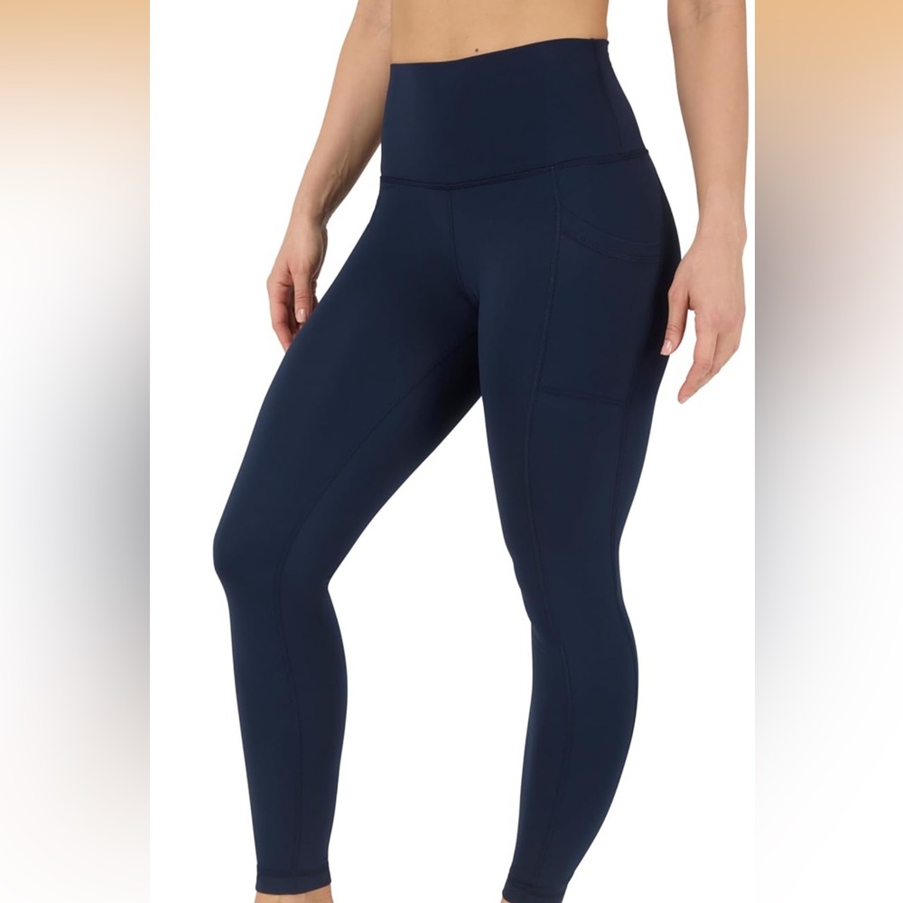 90 Degree By Reflex Deep Blue Leggings